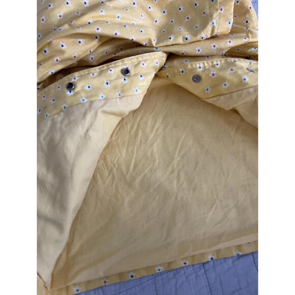 Vintage Gymboree 1998 Yellow Floral Rain Coat, Spectator Line, 6-7 Years - Picture 8 of 8